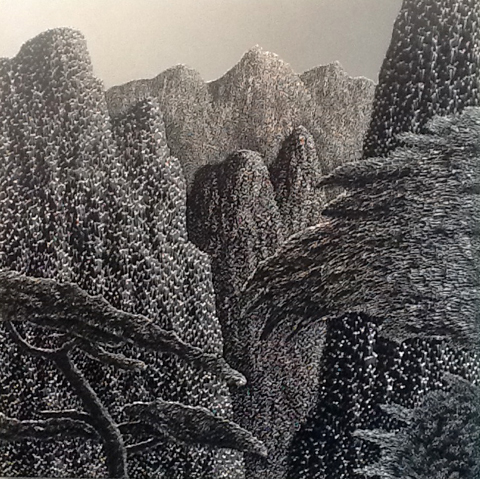 Grand Mountain and Tree Top Grand Mountain and Tree Top