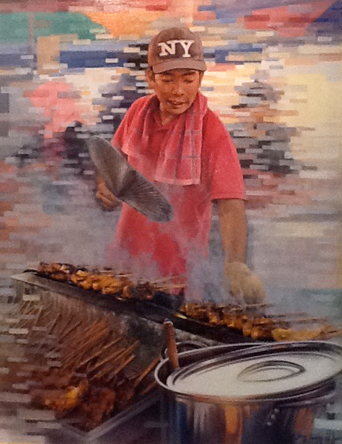 Wang Twing Twing - Satay Seller Wang Twing Twing - Satay Seller